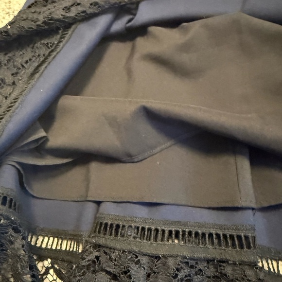 Rebecca Taylor size 0 lace EUC Blue A-line Cocktail Dress - Picture 11 of 15